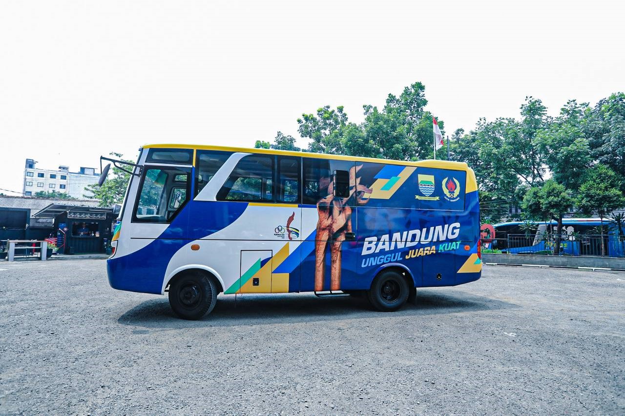 foto: Bus yang dihibahkan oleh Pemkot Bandung
