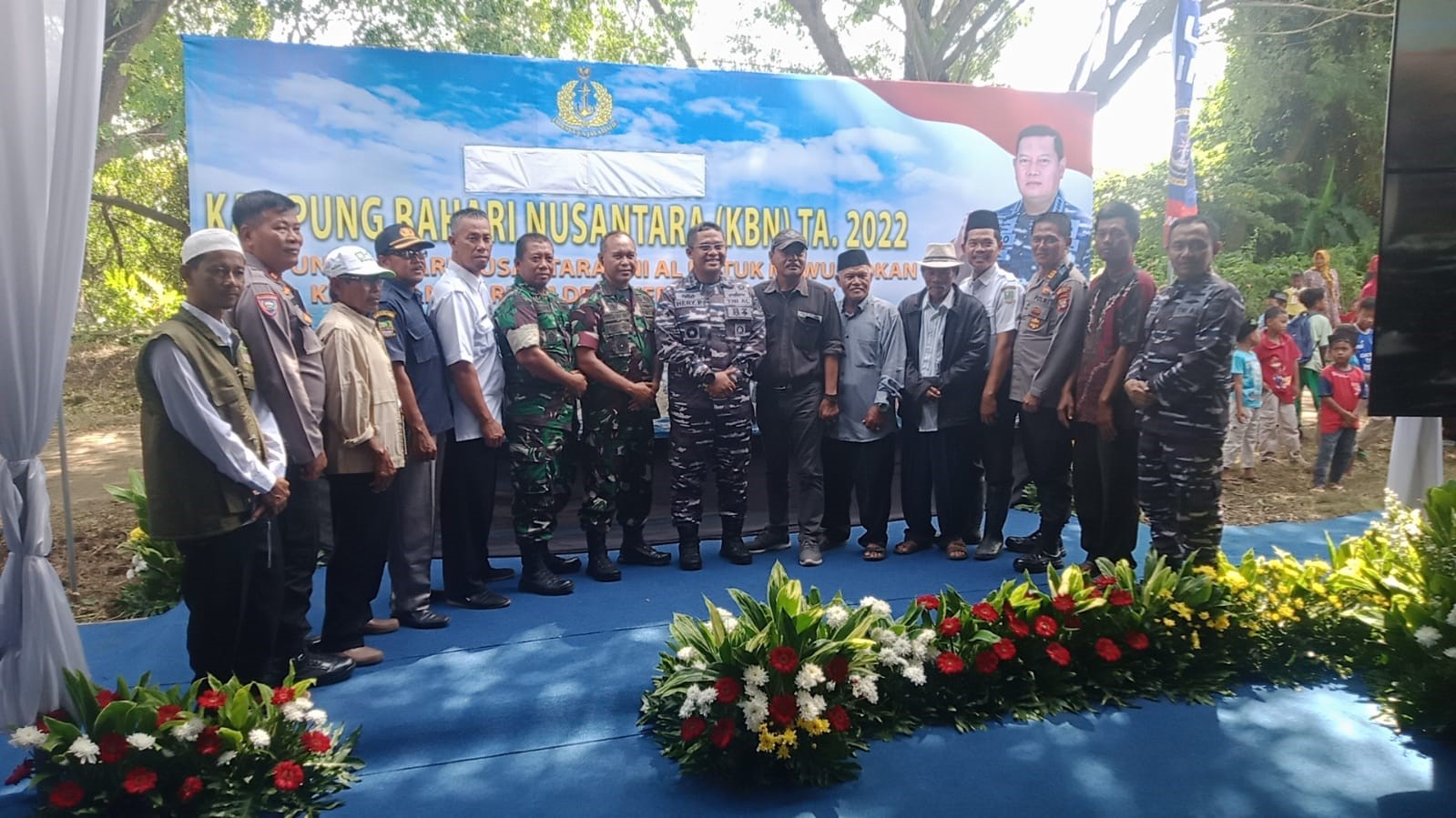 foto: TNI AL Lantamal lll tinjau kesiapan Kampung Bahari Nusantara