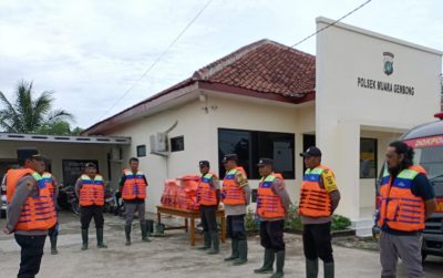 foto: Polsek Muaragembong laksanakan apel siaga