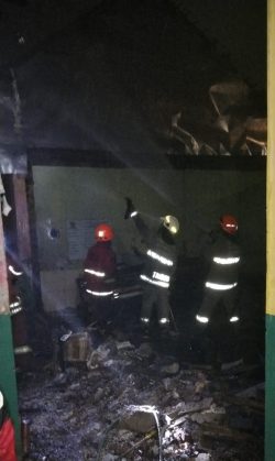 foto: Kebakaran SDN 161 Sukapura