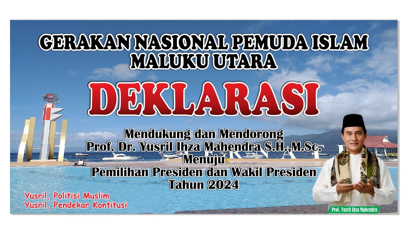 foto: GNPI Maluku Utara Deklarasi Dukung Yusril