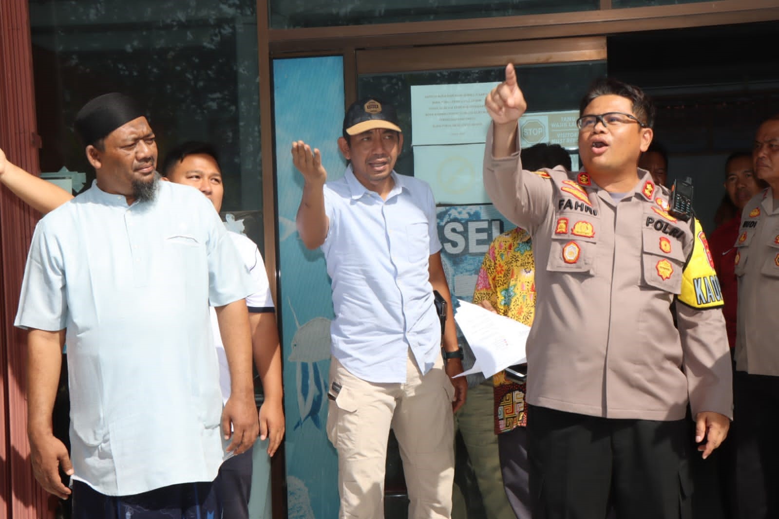 foto: Monitoring kesiapan Nadran Nelayan Karangsong 2023