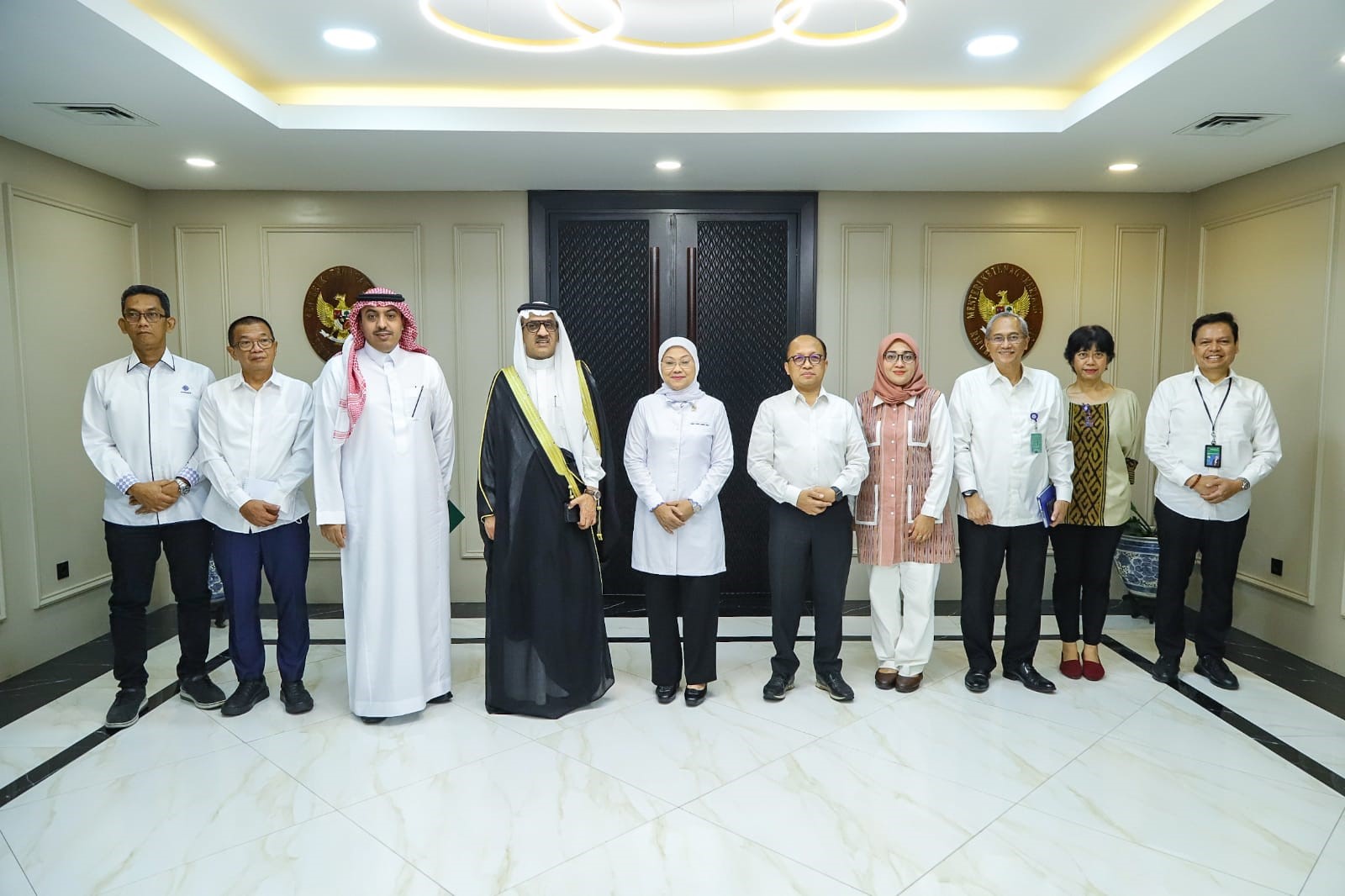 foto: Pertemuan Menaker RI dan Dubes Kerajaan Arab Saudi