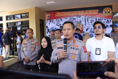 foto: Konferensi Pers Polresta Bandung 
