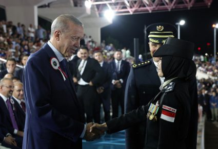 foto: Anggota Polri diwisuda langsung oleh Presiden Erdogan