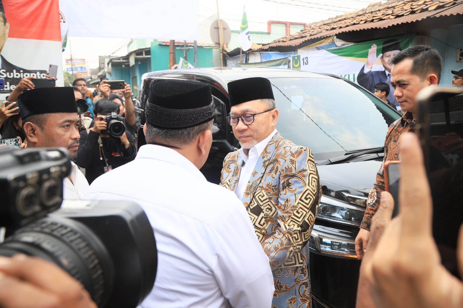 foto: Prabowo absen di acara Maulid Nabi
