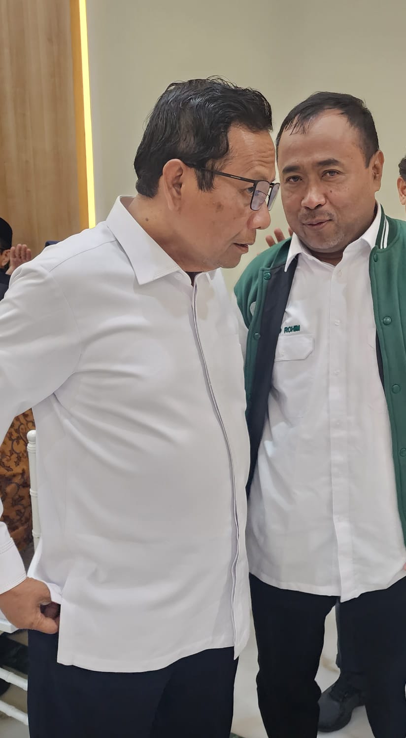 foto: Mahfud MD (kiri) dan Abdul Rohim (kanan)