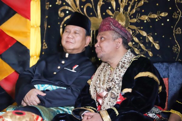foto: Prabowo Subianto (Kiri) dan Afriansyah Noor (Kanan)