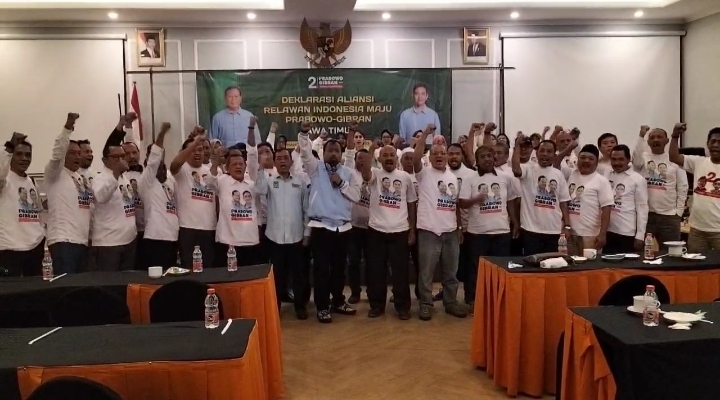 foto: Aliansi Relawan Indonesia Maju deklarasikan Prabowo-Gibran