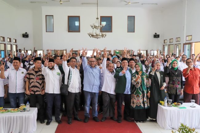 foto: Afriansyah Noor dan ratusan kader PBB