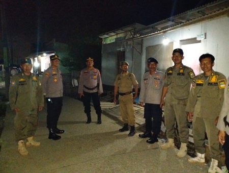 foto: Polsek Muaragembong giat patroli rumsong