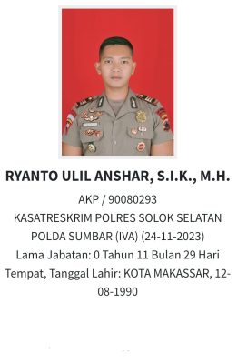 foto: AKP Riyanto Ulil Anshari, S.I.K., M.H.