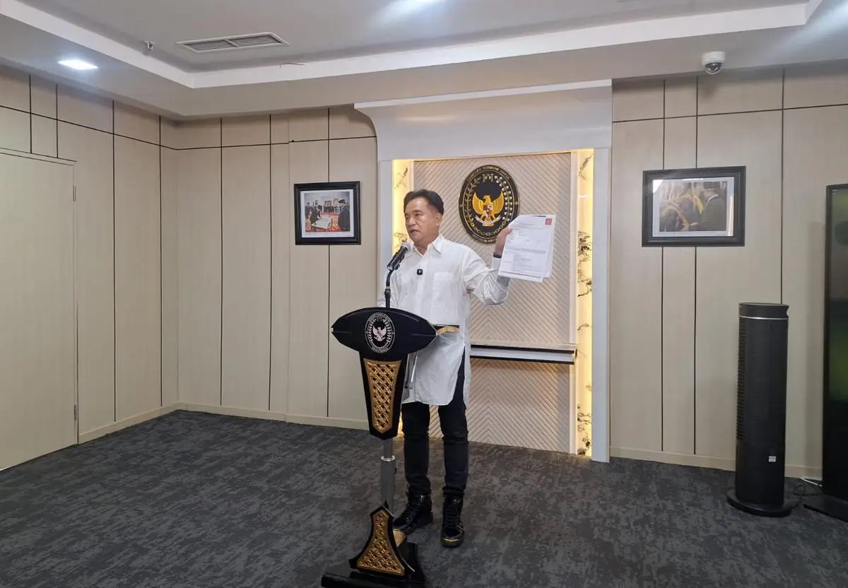 Menko Kumham Imipas Yusril Ihza Mahendra (IDN Times/Lia Hutasoit)